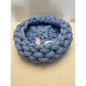 Nordstrom Dog Bed Small Woven Blue